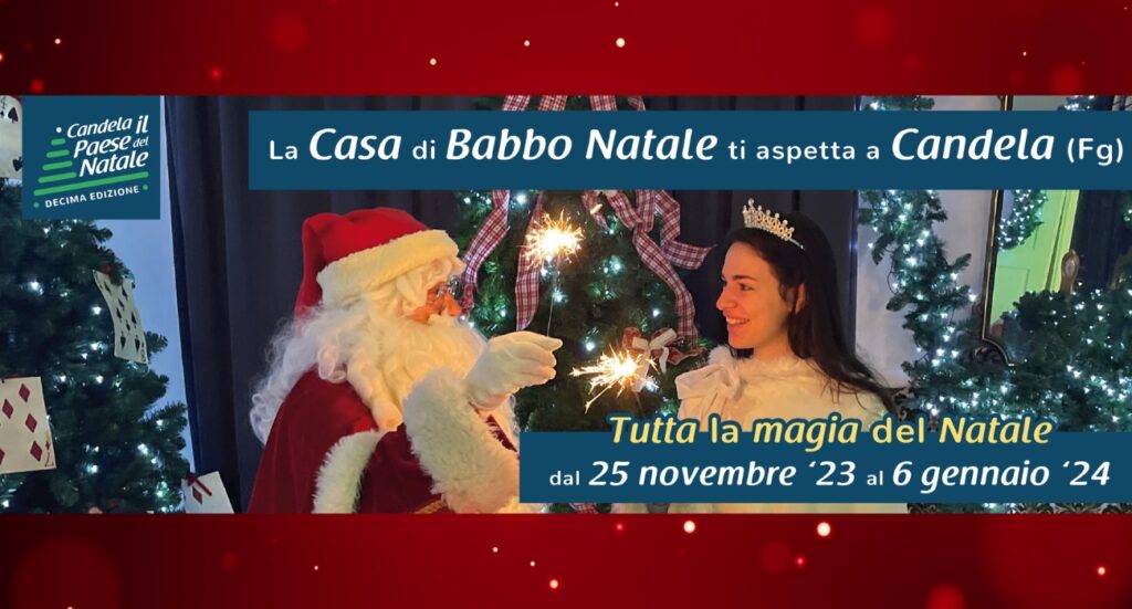 cover casa babbo natale candela 2023